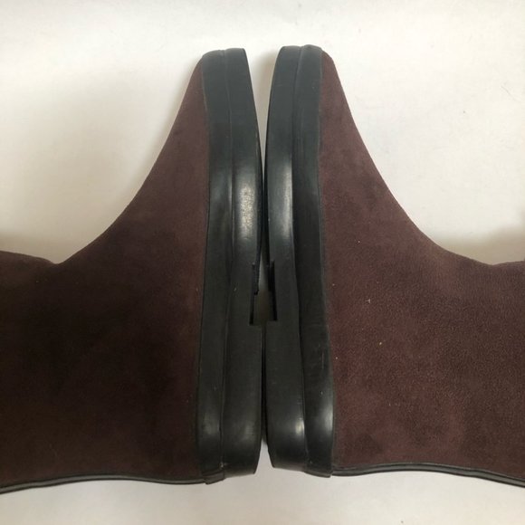 Dav Fringe Rain Boots Brown - Picture 8 of 9